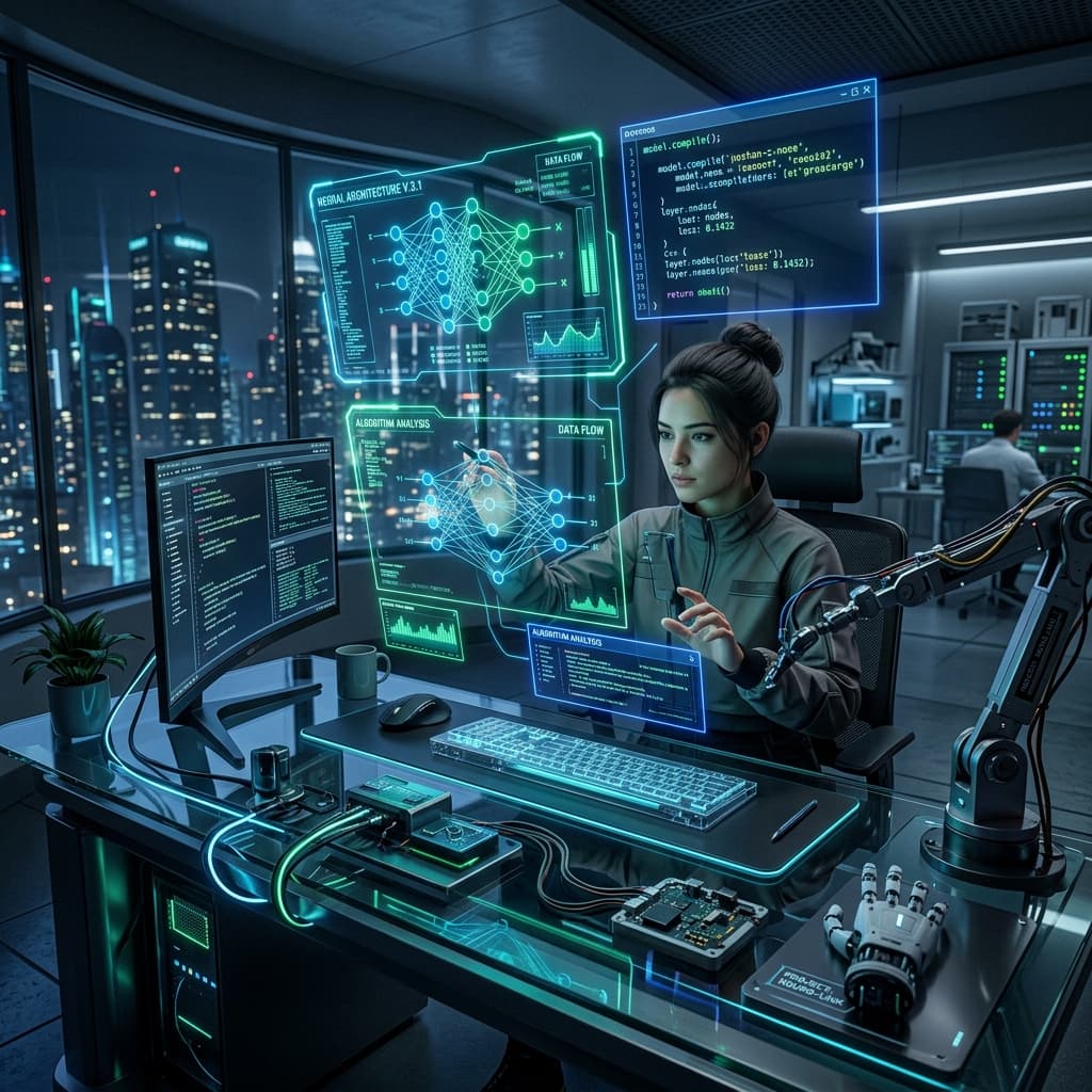 IES Futuristic Academy Workspace
