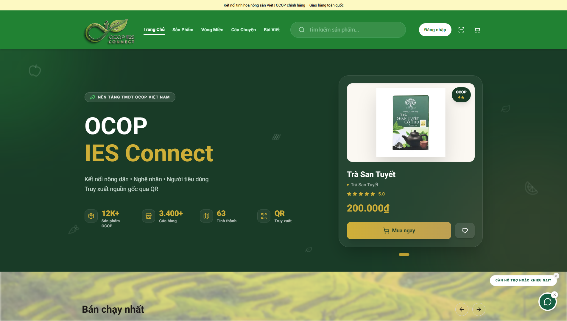 Sàn Thương Mại Điện Tử OCOP