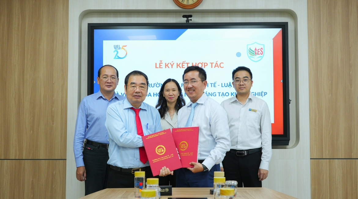 Lễ ký kết hợp tác cùng Trường Đại học Kinh tế - Luật (UEL)